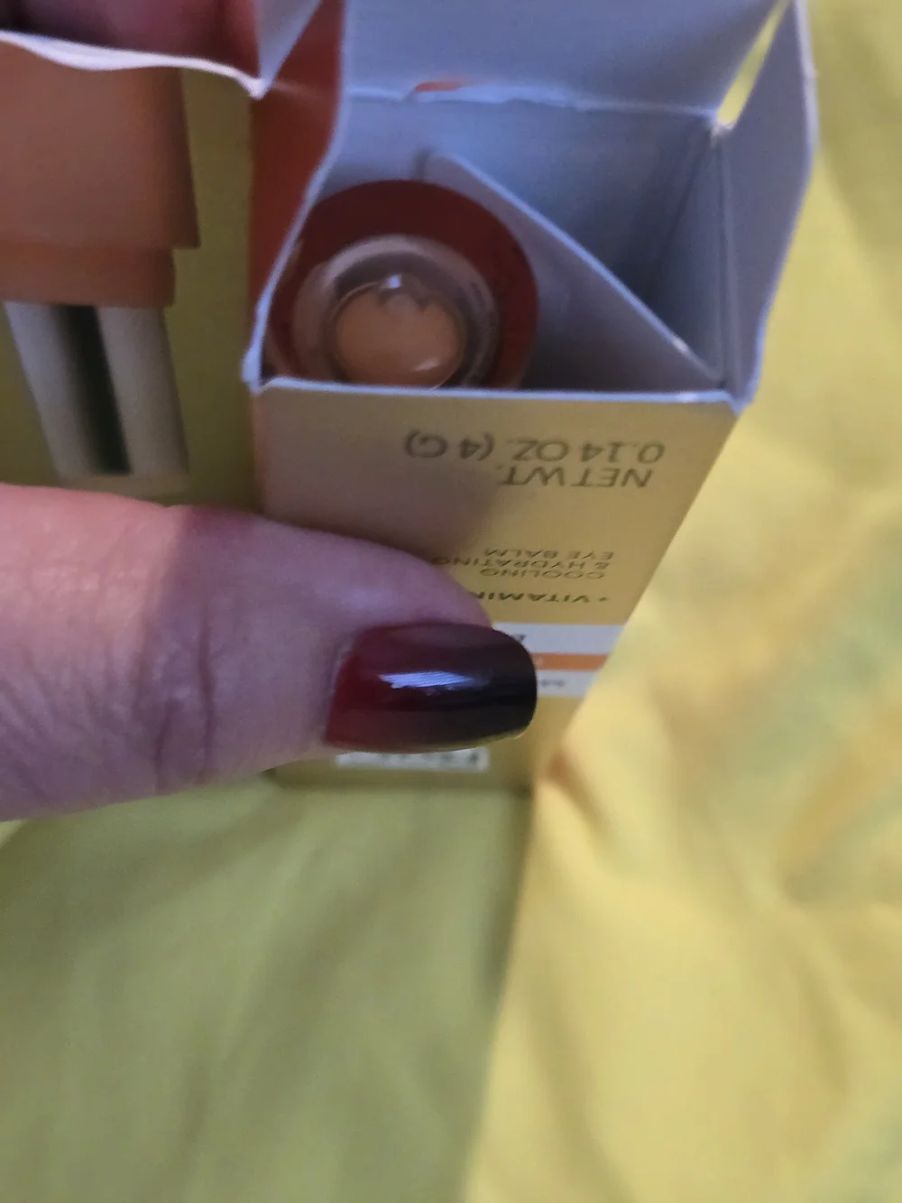 Revive + Glow Eye Balm - Vitamin C Cooling Hydration (Orange)